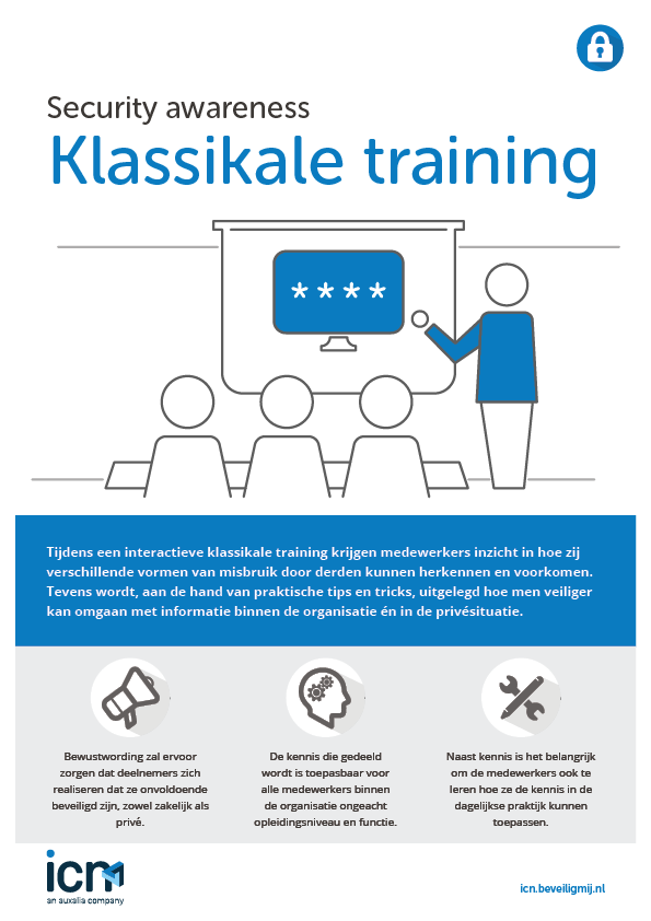 ICN Security awareness Trainingen